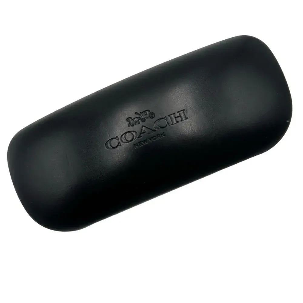 COACH women's / men's / unisex  sunglasses case with cleaning fabric
